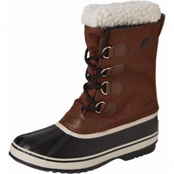 Sorel 1964 Pac Nylon Winterstiefel für Herren, Dunkelbraun/Schwarz