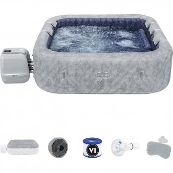 Spa gonflable carré Lay-Z-Spa® San Francisco Hydrojet Pro 5-7 personnes