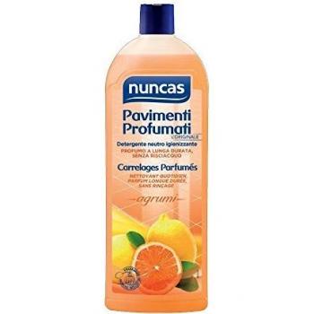 NUNCAS DETERGENTE PAVIMENTI PROFUMO AGRUMI 1LT