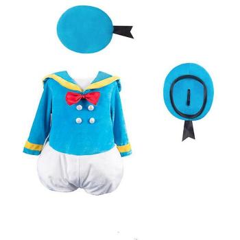 Vestido de Navidad Pato Donald para Niños 01 M (90-110CM)