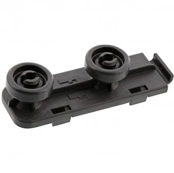 Front Upper Basket Wheel, Dark Grey for AEG Dishwashers