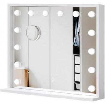 Miroir Luminé Hollywood 53x60cm – 3 Modes