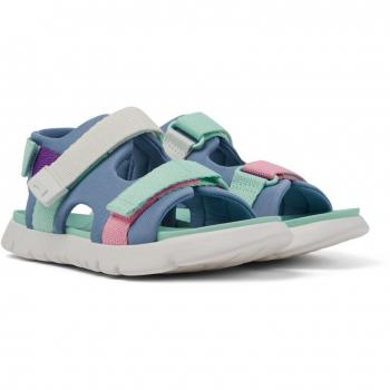 Sandalias Camper Niña Verde Turquesa Modelo K800590 004