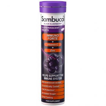 Sambucol Immuno Forte Frischepulver – 15 Tabletten