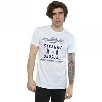 Beetlejuice White Men's Tee: Strange & Unusual