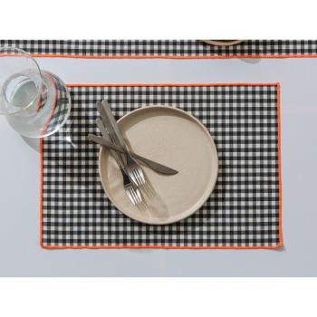 RNT 8 pièces de table en coton et PES