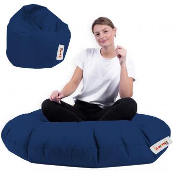 Cojín Puf Outdoor “Wellhome” Humo – 1 m, Resistente al Agua