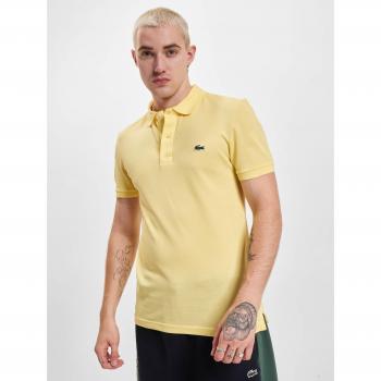Polo Lacoste Slim Fit Manica Corta Giallo – L (Colore Solare)