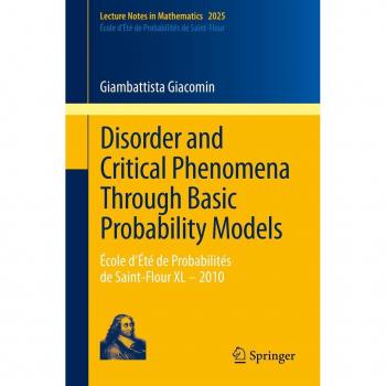Disorder and Critical Phenomena Through Basic Probability Models