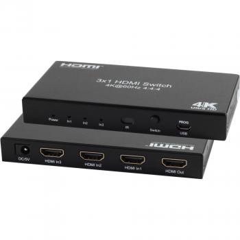 Trasferitore HDMI 3 IN 1 OUT 4K60 – SHIVERPEAKS