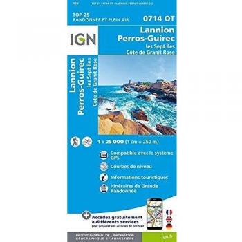 Lannion/Perros-Guirec 1 : 25 000