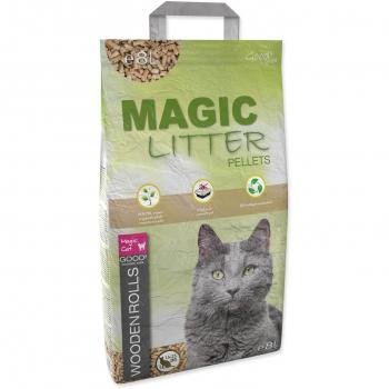 Kočkolit Magic Litter Dřevěné Válečky 8L