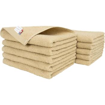 Natural Beige Imabari Hand Towels – 10‑Set