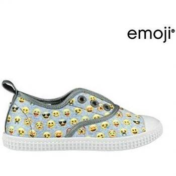 Kinderunisex Emoji-Sneaker S0710941 – Grau, EU 26