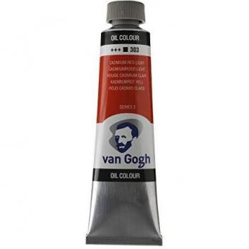 Pintura al óleo Van Gogh 40ml Rojo Cadmio Claro