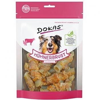 Dokas Hühnerbrust Kaurolle Sparpaket, 8 Stück