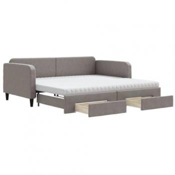 Mobilier Salon Chambre Lit Gigogne Taupe