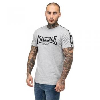 Lonsdale London Vementry T-Shirt grau-meliert, Herren-XL