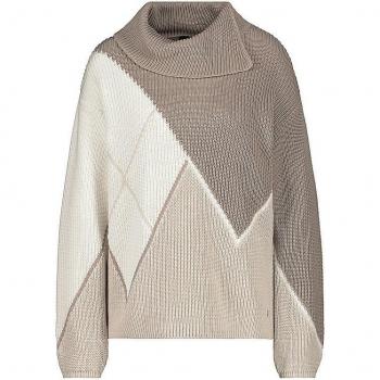 Monari col roulé 36 beige