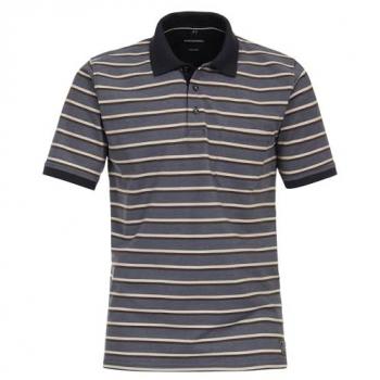 CASAMODA Polo-Shirt in dunkelblau