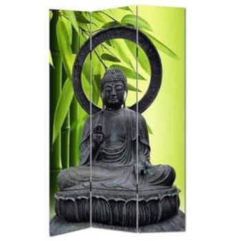 Buddha‑Paravent HTI-Line Raumtrennwand