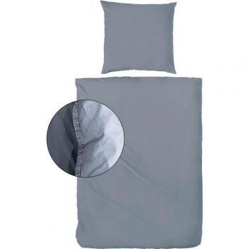 Primera Bettwäsche „Stone‑Washed“ (3‑teilig, 100 % Baumwolle)