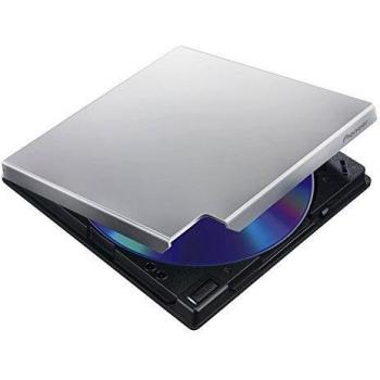 PIONEER Blu-ray Recorder, USB 3.0, 6x/8x/24x, Slimline Portable, Silber, Top Load, BDXL, M-DISC, Retail