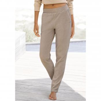 Damen Cordschlupfhose mit Bündchen von Vivance Gr. 32/34