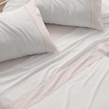 Burrito Blanco 105 cm – Juego de Sábanas Todo el Año Diseño 541