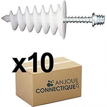 Chevilles à expansion Isoram 10 pièces, 7mm x 45mm