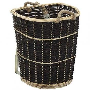 Carrier Backpack for Firewood, 57x51x69 cm, Natural Willow, vidaXL