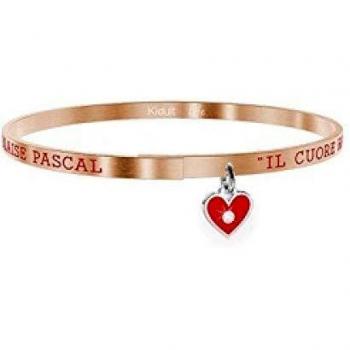 Pulsera KIDULT corazón Rose Gold 731732