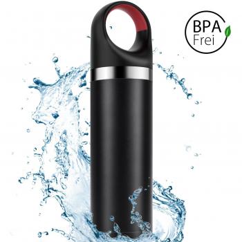 LEEQin Vakuum‑Wasserbehälter 450 ml – BPA‑frei, ideal fürs Camping