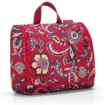 REISENTHEL® Kulturbeutel XL, hängende Kosmetiktasche Paisley Ruby