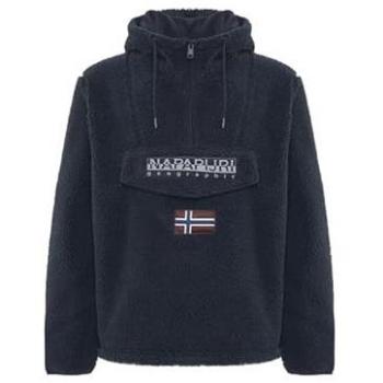 Sudadera con capucha Napapijri Burgee Curly negra