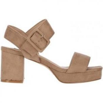 Chika10 Sandalias Flora 12 para Mujer en Taupe