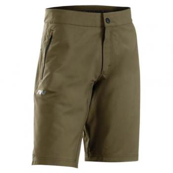 Escape 2 L di Northwave, pantalone corto da bici in verde scuro
