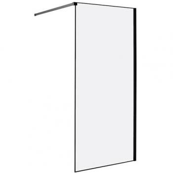 BELIANI Elegante Duschabtrennung Aluminiumrahmen