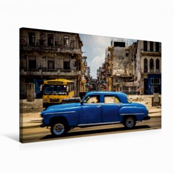 Havanna Vintage Leinwand 75×50 cm – CALVENDO – Oldtimer am Malecon