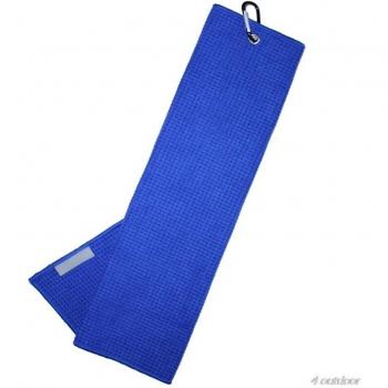 Fairway Fresh 12x20 Folded Microfiber Towel, Carabiner Edition