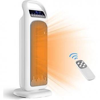 SUPALAK Electric Tower Heater with LED Display and Safety Cut-off