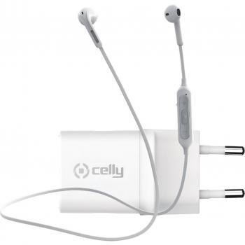 CELLY KIT CARICATORE DA VIAGGIO 20W + BHDROP BIANCO NEWGENKIT20W