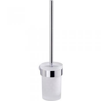 Escobillero Gedy Pirenei Cromo y Cristal Satinado