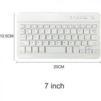 Compact Bluetooth Keyboard for iPad, Tablet, and Laptop (7-10 inches)