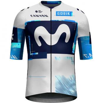 Maglia Movistar Team 2025 Infinity Manica Corti S