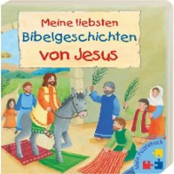 Mein Puzzlebuch: Meine liebsten Bibelgeschichten von Jesus: Pappbilderbuch mit 6 Puzzles mit je 6 Teilen