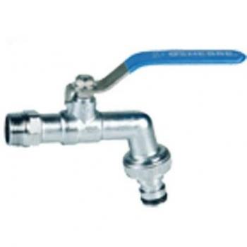 Grifo curvo 3060-3/4x1 p.inox c.rapi de genebre caja de 8 unidades