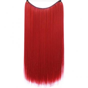 TALANG 24 Inch Synthetic Hair Clip in Black