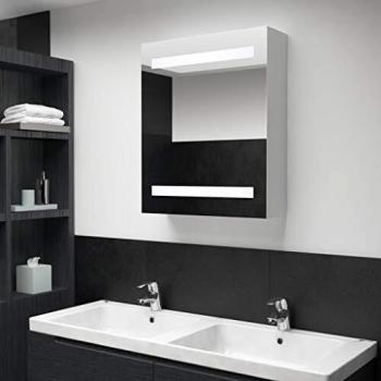 Sonata LED Bathroom Cabinet with Mirror 50x14x60 cm