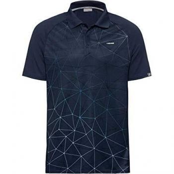 Polo de rendimiento Head triángulo Azul (S)